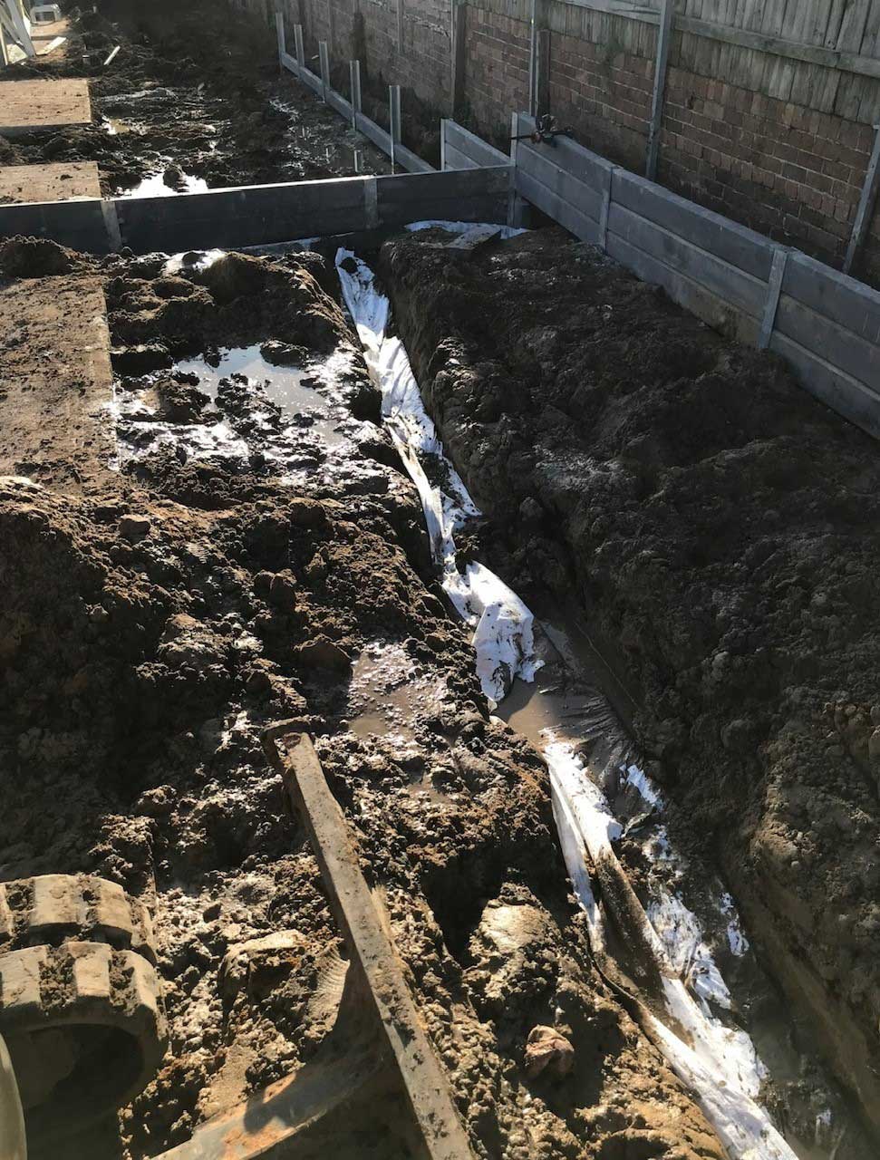 Working in Wet Conditions JHW Contracting